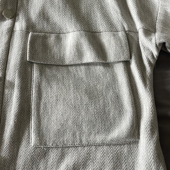 Zara gray button down - Picture 4 of 7